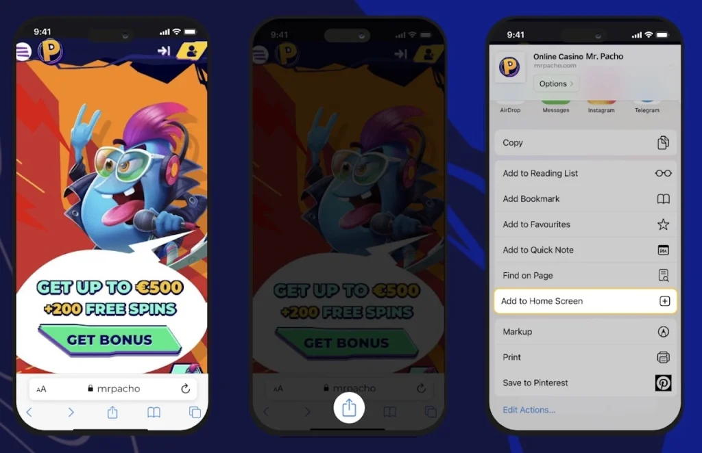 Mr. Pacho Mobile App